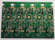 tableros de múltiples capas electrónicos Vias de 10layer FR4 TG170 con el agujero de Pluge de la resina