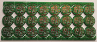 Tablero de múltiples capas FR4 TG170 del PWB de las placas de circuito del PWB del oro del corte con la máscara azul de la soldadura