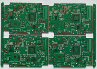 El grueso material del PWB 1.40m m del control de la impedancia de FR4 Tg170 ocho capas del PWB controló impedancia