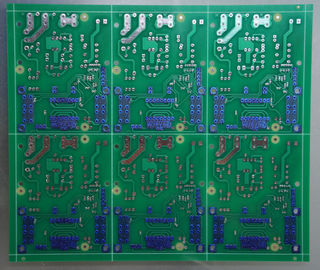 Máscara azul de la soldadura del verde del PWB del control de la impedancia del pegamento del OEM Peelable para el equipo 5G