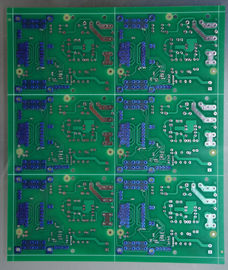 Máscara azul de la soldadura del verde del PWB del control de la impedancia del pegamento del OEM Peelable para el equipo 5G