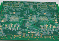 Placa de circuito mínima del prototipo del tablero del PWB de la fibra de vidrio de los agujeros 0.1m m con la superficie de ENIG