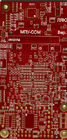 Tablero rojo del PWB de la capa 1.60m m 1oz 4mil Bluetooth de la máscara 4 de la soldadura
