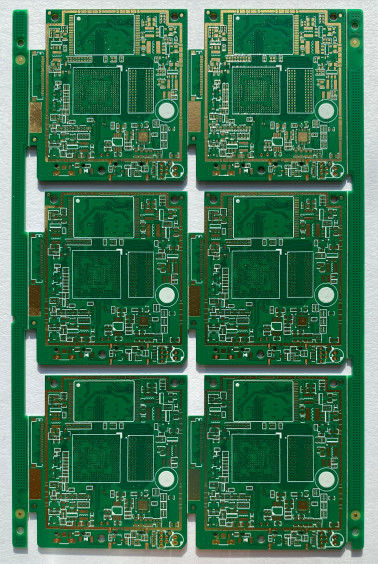 PWB del control de la impedancia de 6layer KB Fr4 6 capas oro de Immerion de 100 ohmios para la tarjeta de red inalámbrica