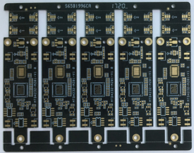 estándar de la máscara IPC-A-160 de la soldadura del negro del tablero del PWB del prototipo del grueso de 1.2m m